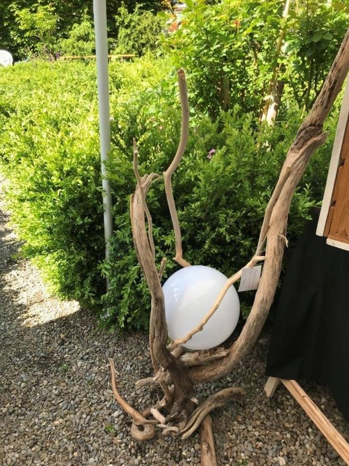 Schwemmholz Lichtdeko.