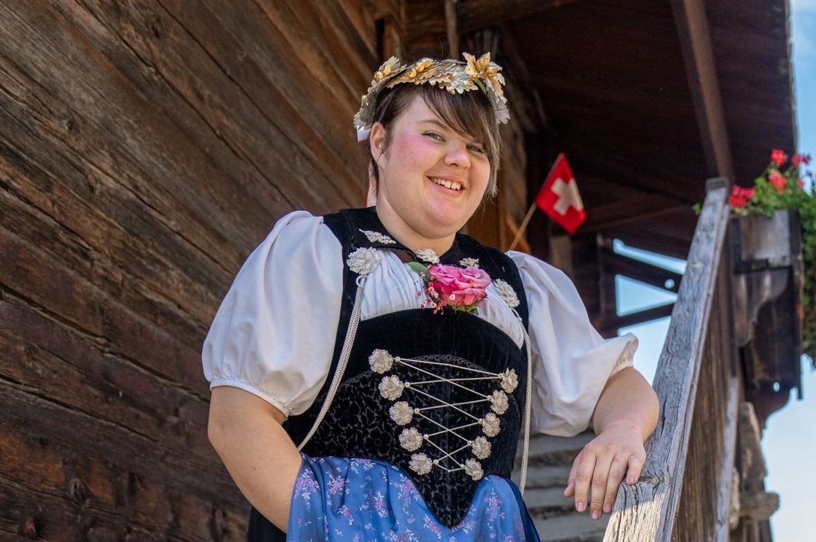 Schwingerkönigin Angela Riesen