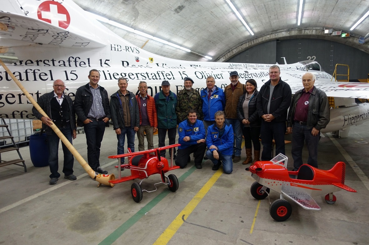 Sie alle haben ihren Beitrag zur Gedenkfeier geleistet: Hanspeter Ziörjen, Patri...