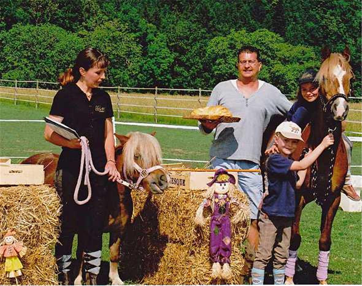 Sie boten Gastrecht für die Veranstaltung: Die Lilihof-Betreiberfamilie Koppens-Antonini.