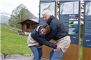 Sie legten nicht erst an der Eröffnung Hand an: Christian Germann und Gaby Speck...