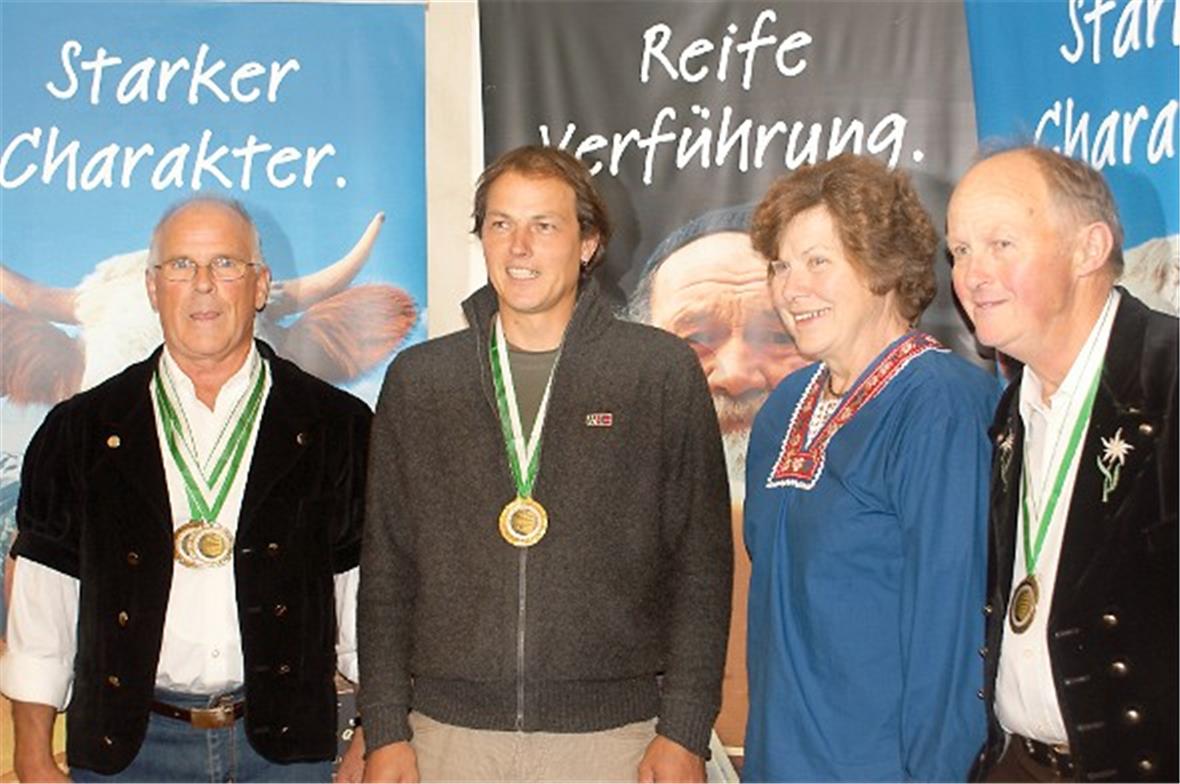 Sie produzierten die besten Berner AOC-Hobelkäse: Peter Ryter, Alp Mittenbach, S...