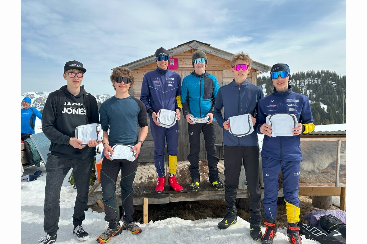 Sie sind schon cool, aber eben auch cool gelaufen in und neben der Loipe: Die ju...