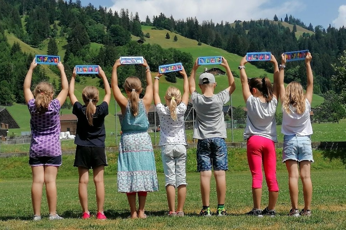 Sieben Kinder besuchten im Rahmen des Ferienpasses Obersimmental die Spitex Saane-Simme und konnten so einen Einblick in die vielfältigen Aufgaben gewinnen.