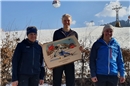 Sieger der Damen mit Wanderpreis: 1. Marion Schenk, 2. Ruth Allemann und 3. Tanj...