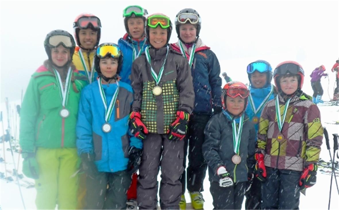 Sieger der Kinderkategorie.