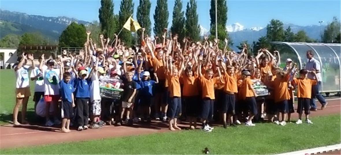 Siegerehrung Vereinswettkampf.