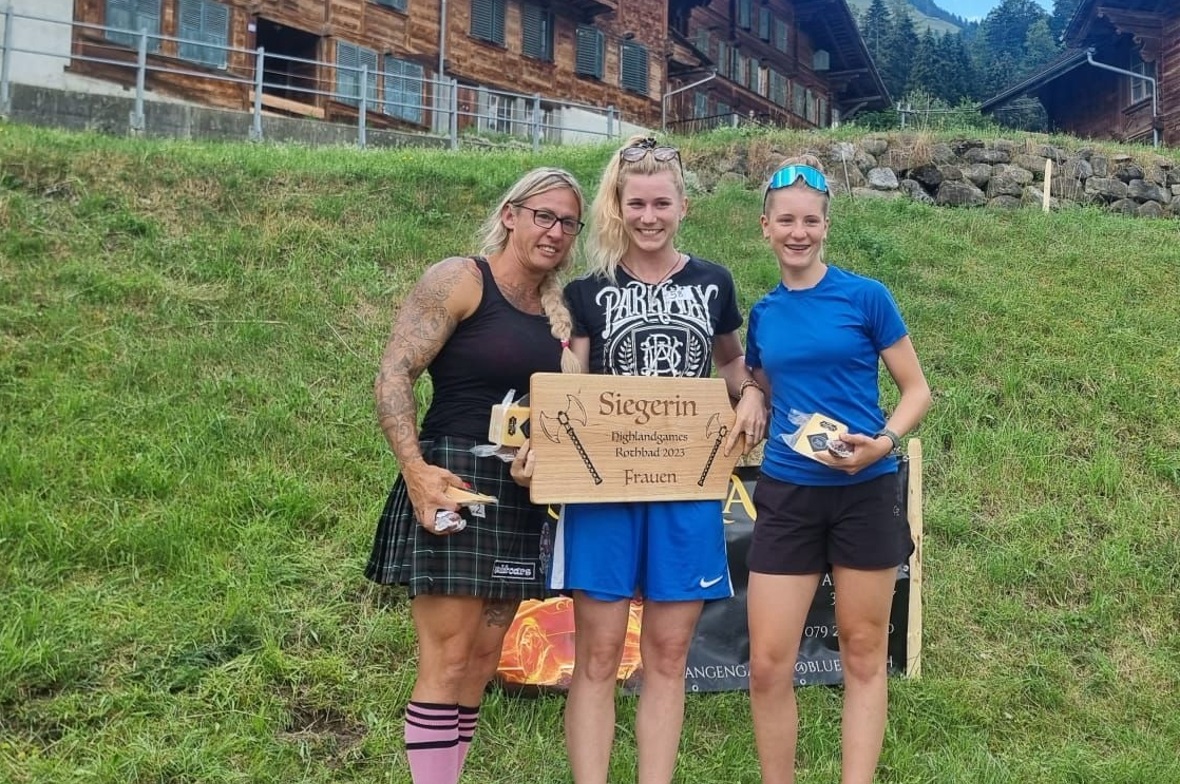 Siegerinnen Damen, v.l.n.r. Stefanie Frey, Selina Giger, Alissa Neukomm