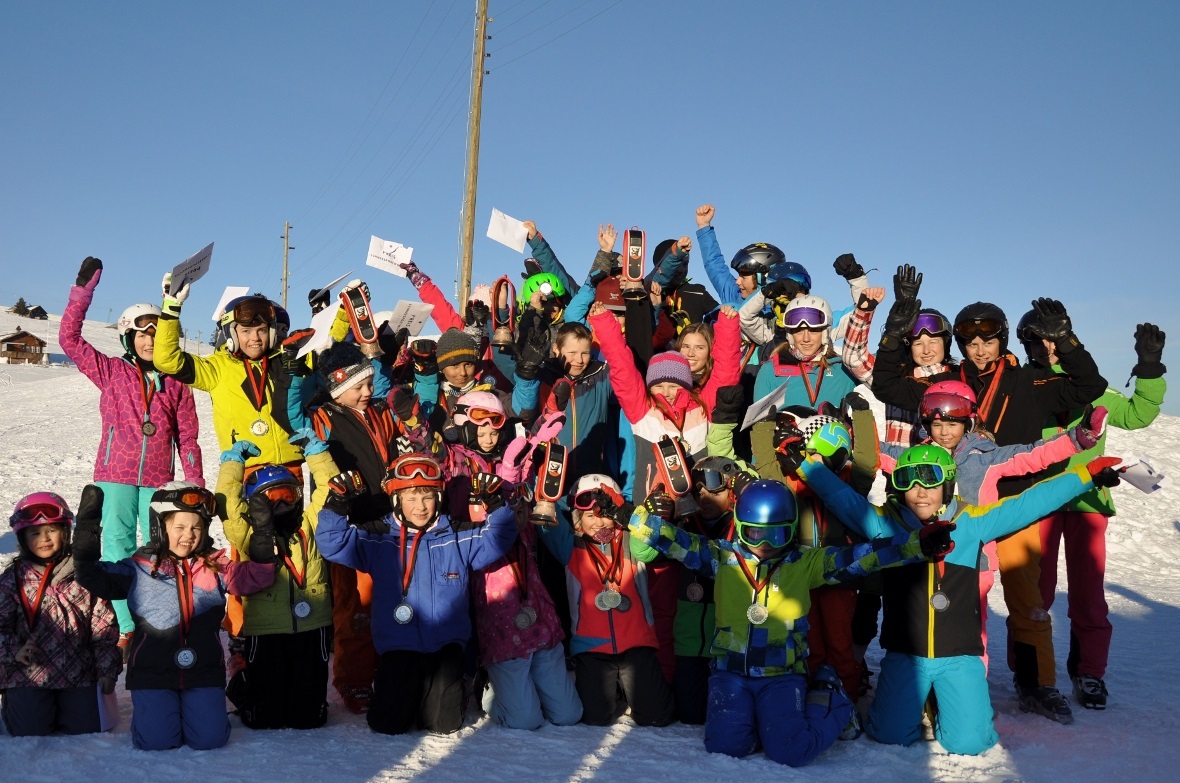 Siegerinnen und Sieger unter sich.