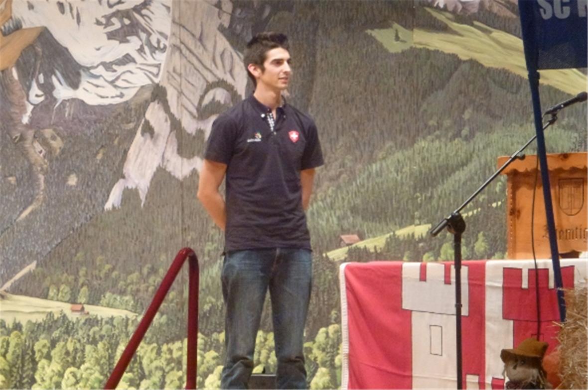 Silvano Mani, Silbermedaille in der Berufsweltmeisterschaft.