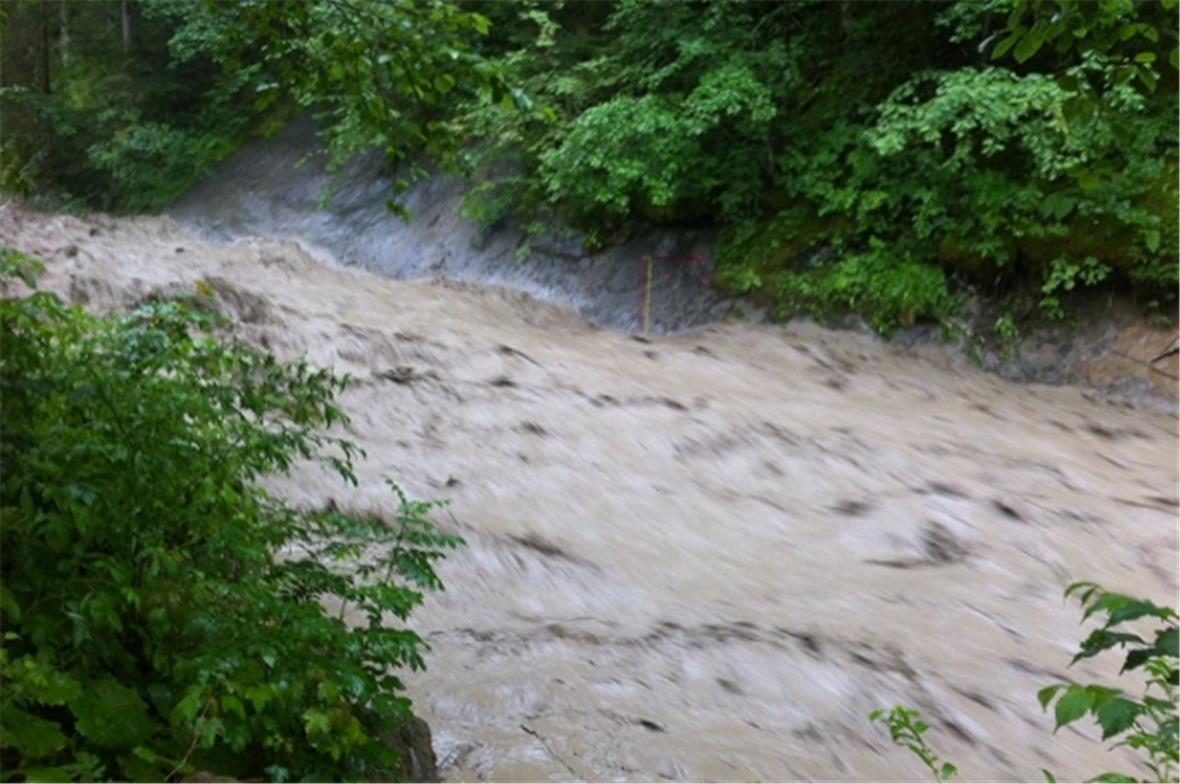 Simme bei der Messtelle im Oberried