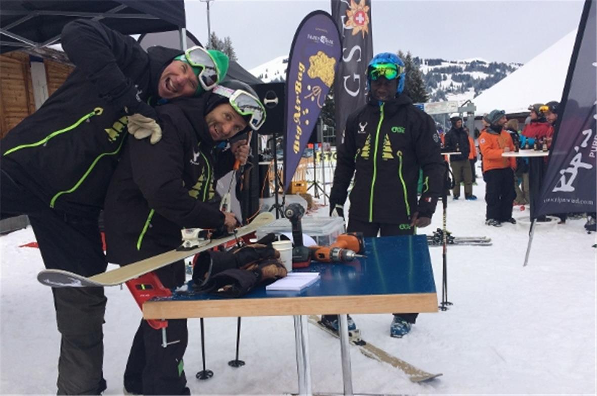 Ski-, Snowboard- und Holzgemel-Testskamen gut bei den Gästen an.