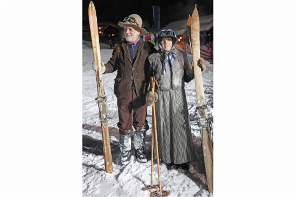 Skifahren vor 100 Jahren