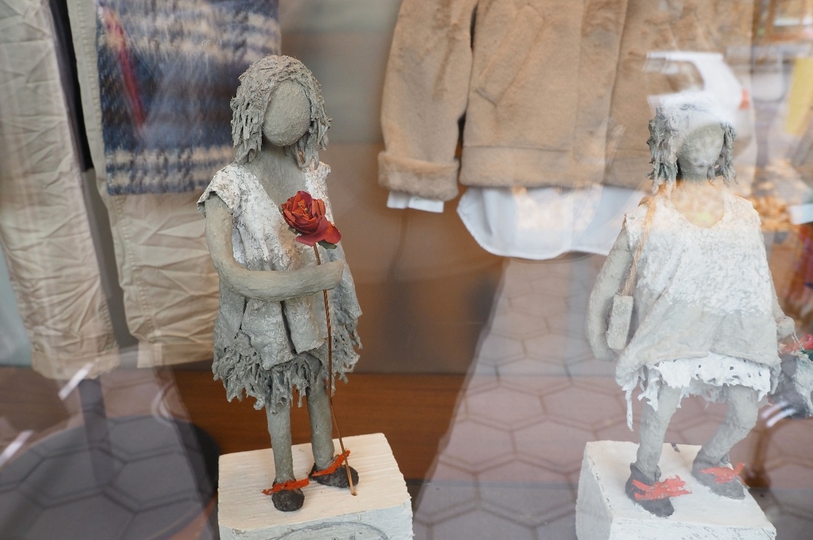 Skulturen von Chrige Lanz, Spiez.