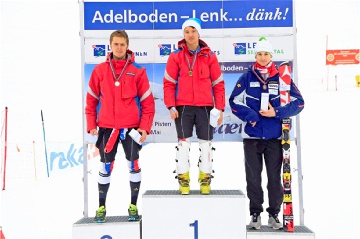 Slalom Männer stehend: 1. Alexey Bugaev RUS; 2. Alexandr Alyabyev RUS; 3. Thomas...