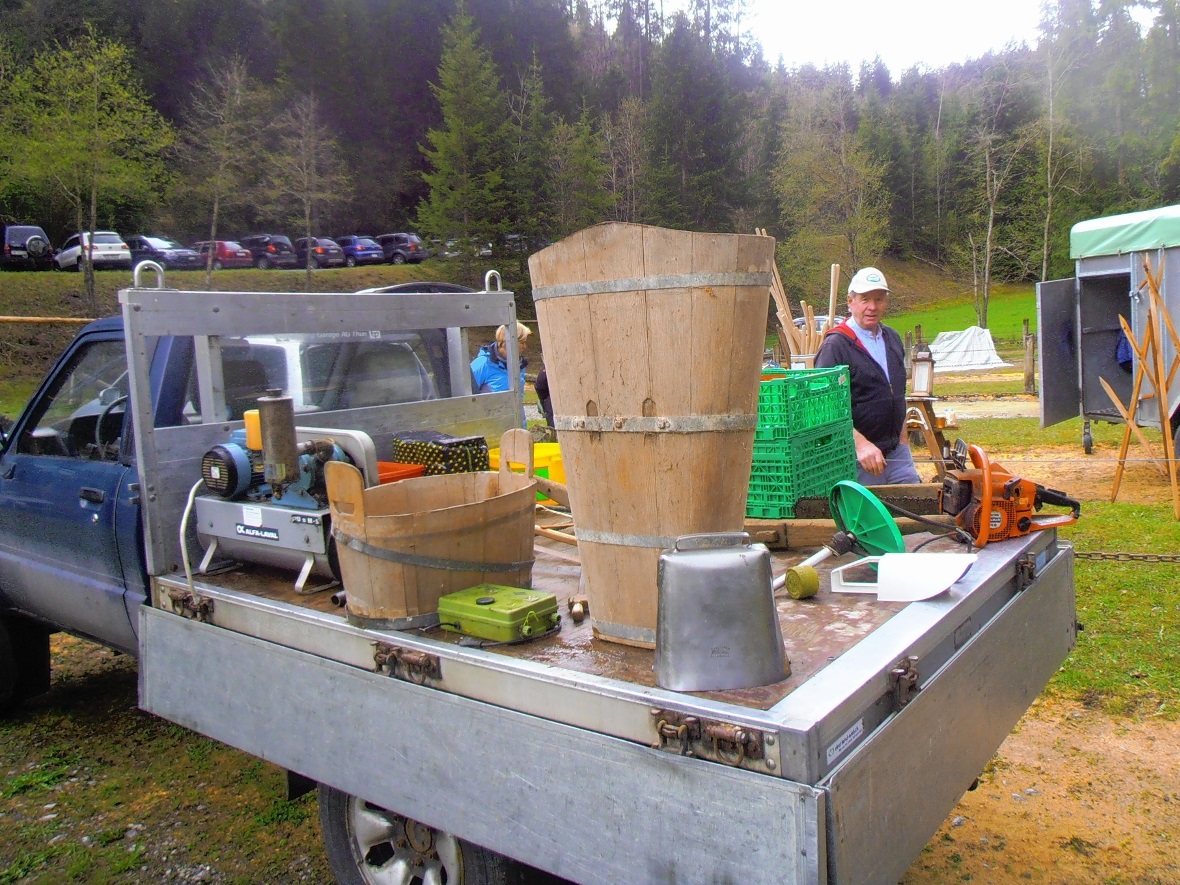 Sogar eine Mistbränte.