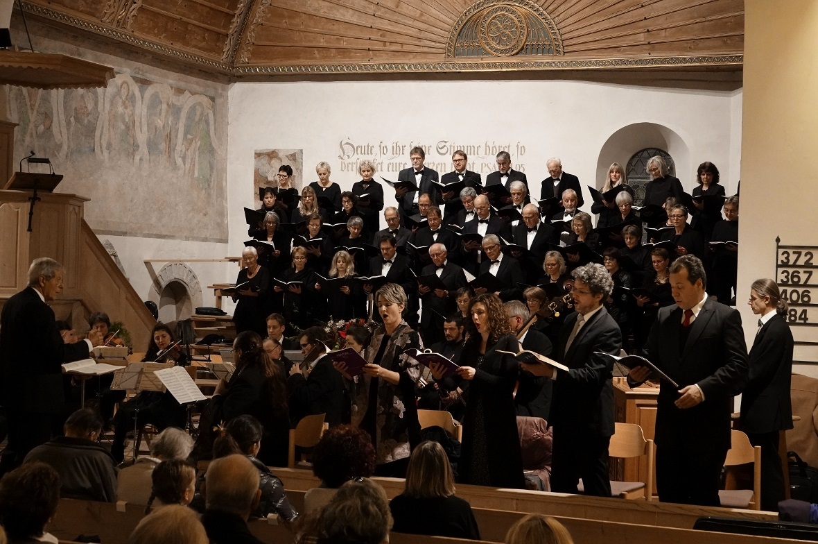 Solistenquartett im Einsatz