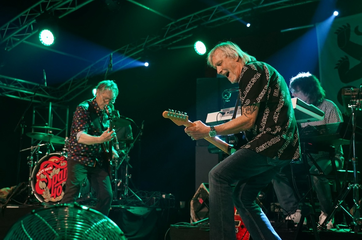 Span rockte die 1.-August-Feier der Gemeinde Boltigen mit ihrem ersten Auftritt ...