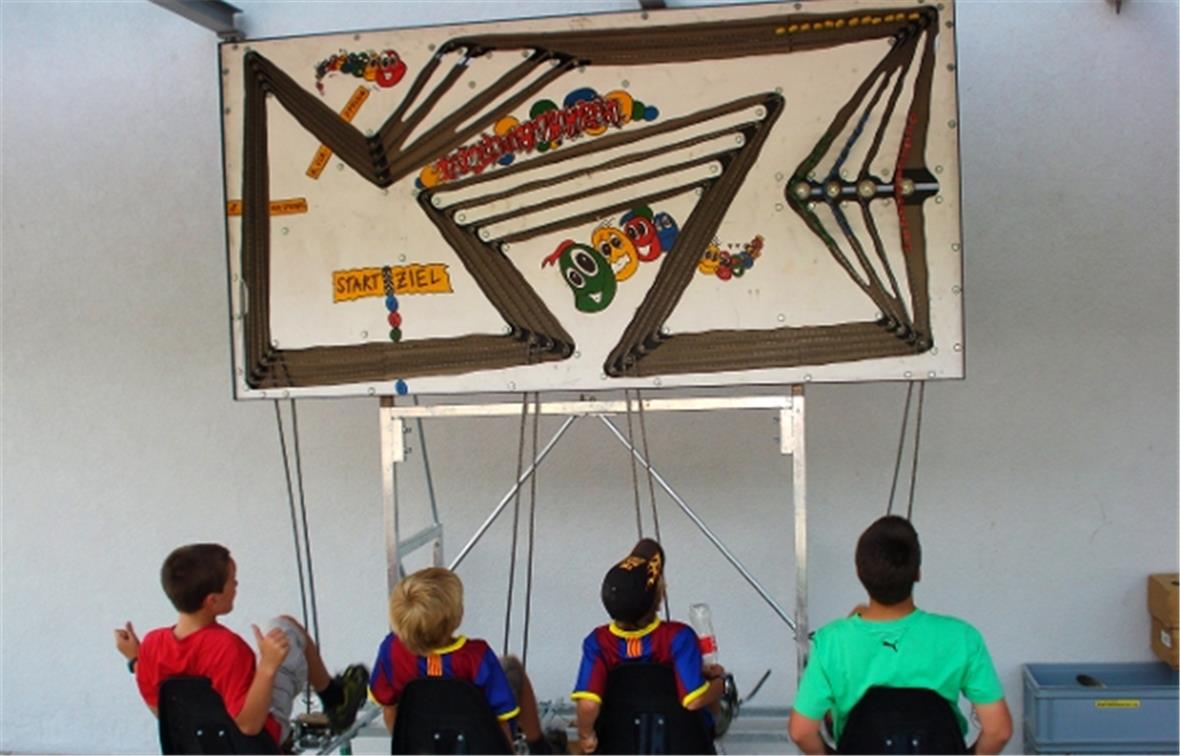 Spass auf der Tatzelwurmrennbahn.