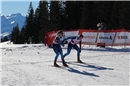 Sprint-Weltklasse im Sparenmoos. Photofinish-Sieg von Laurien van der Graaff (li...
