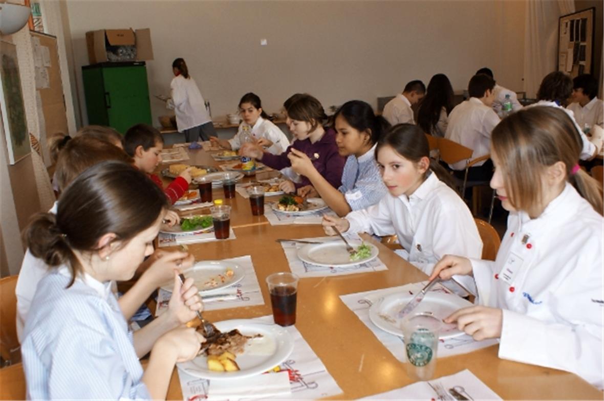 Stärkung und Erholung im Personalrestaurant