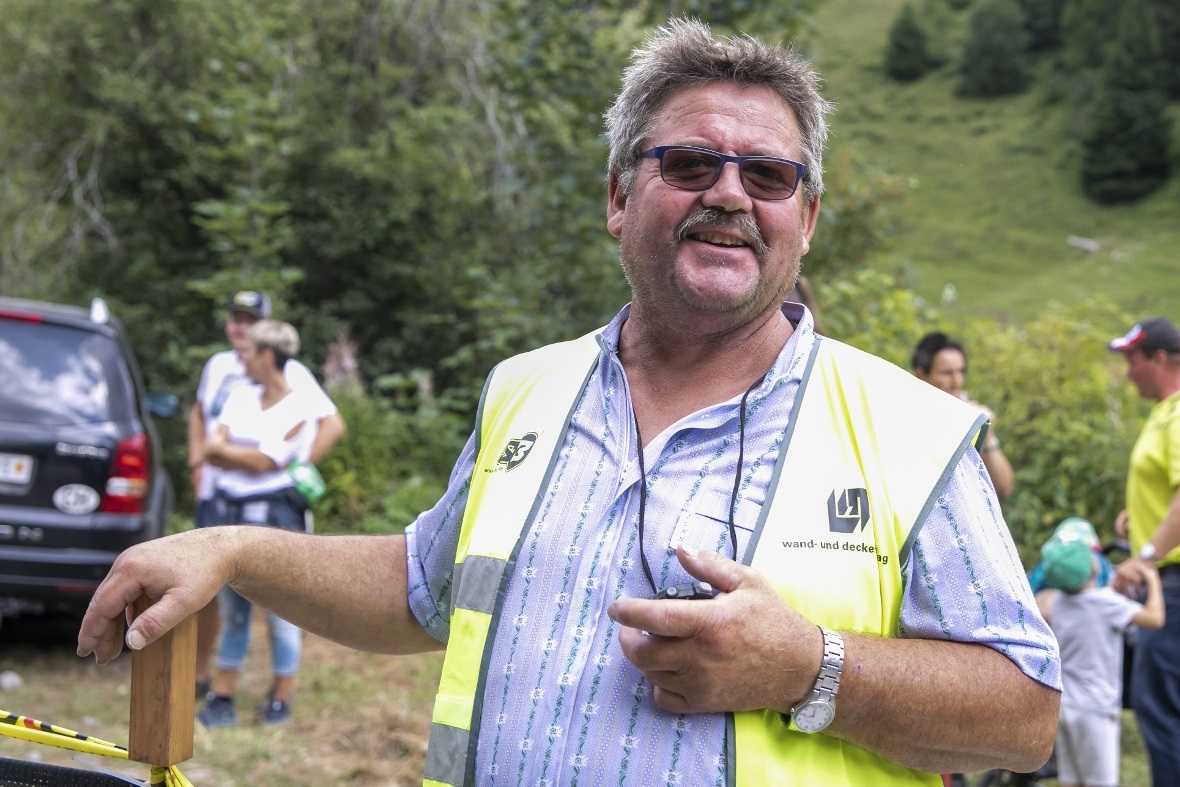 Stellvertretend für alle Helfer steht Martin Meyer. Bereits 39 Mal stand Meyer a...