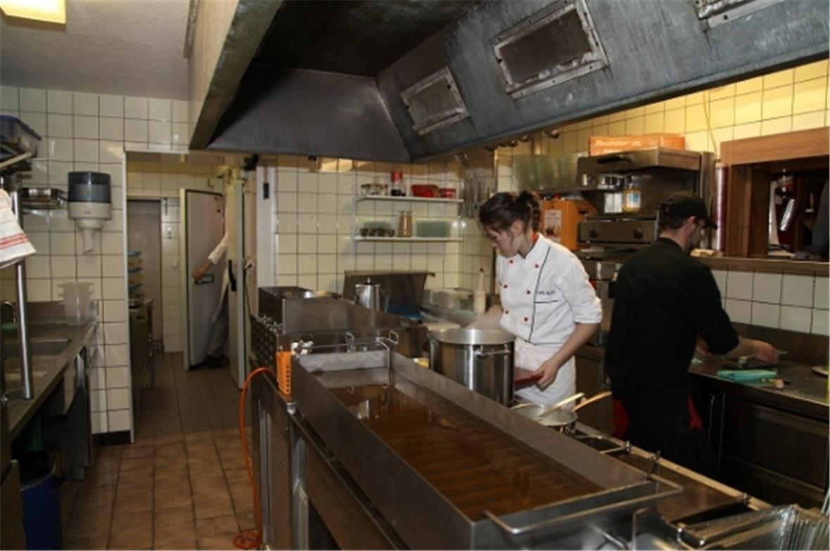 Stiller Stress in der neuen Küche.