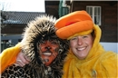 Stimmung an der Diemtigtalerfasnacht.