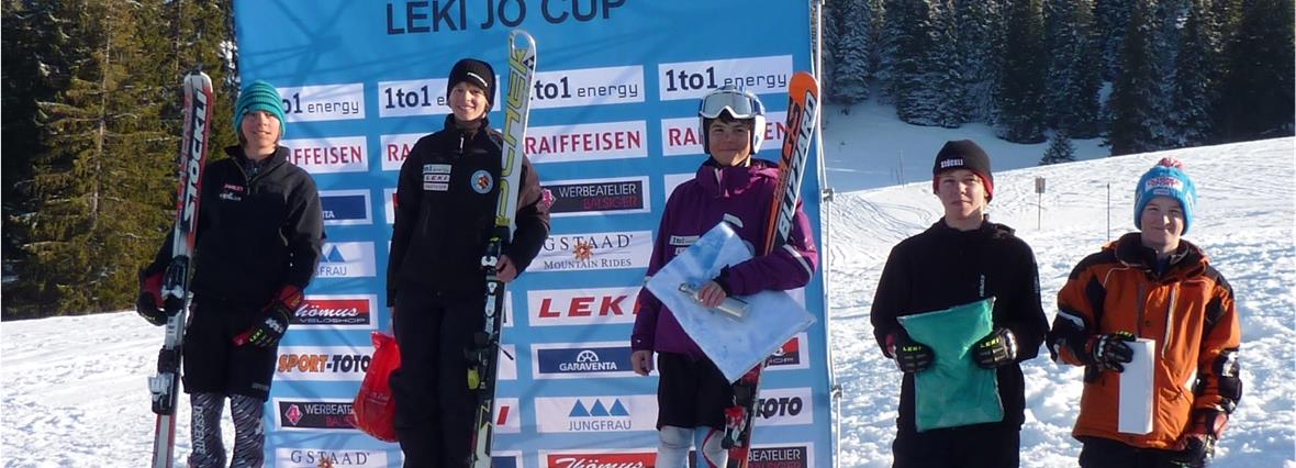 Strahlende Sieger in der Kategorie K1: (von links) Loris Burn, Elio von Grünigen, Sven Flück, Roman Steiner und Yanick Mani.