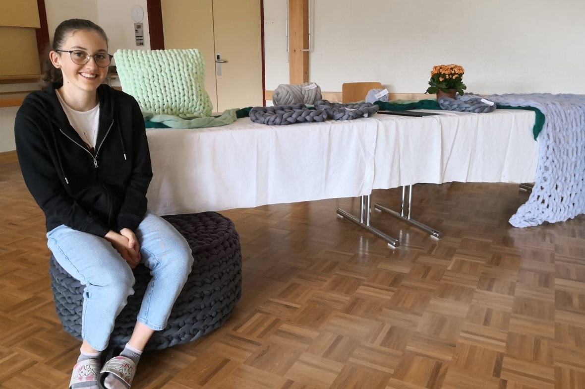 Stricken und häkeln mit XXL-Garn