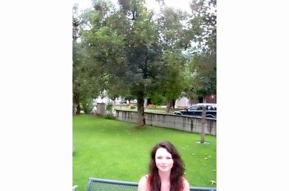 Studentin Mairead Hickey aus Irland.