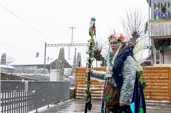 Sujets der Diemtigtaler Fasnacht 2026: Kreative, farbenfrohe Umsetzungen entlang des Umzugs