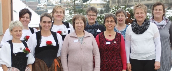 Susanne Mani, Schwenden; Monika Mosimann, Lenk; Sabina von Gunten, Sigriswil; Eva Schäfer, Zwieselberg; Karin Zeller, Oeschseite; Gaby Rösti, Kandersteg; Zita Thoma, Inforama Hondrich; Magdalena von Weissenfluh, Hasliberg; Elisabeth Grünenwald, Zweisimmen; Heidi Glatthard, Schattenhalb.