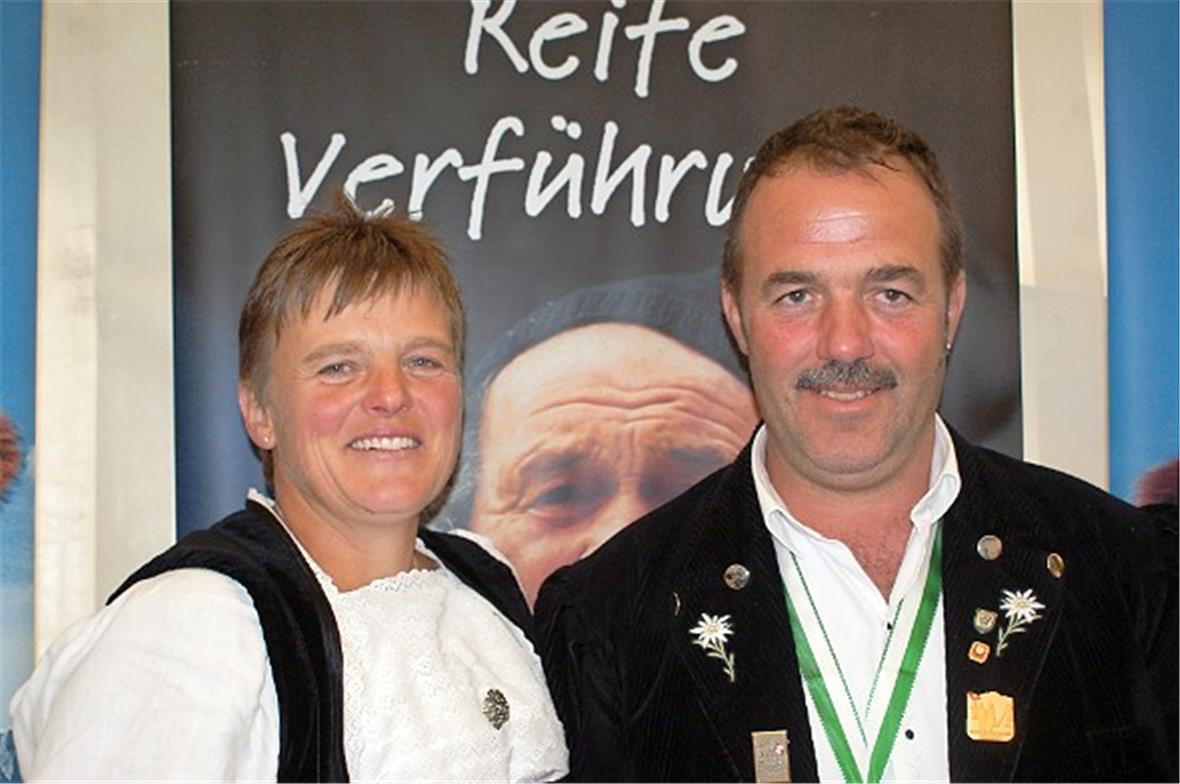 Susi und Chrigel Moor (Alp Dürrenwald, St. Stephan)