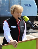 Taufpatin Dora Andres, Verwaltungsrätin Stockhornbahn und Präsidentin des Verein...