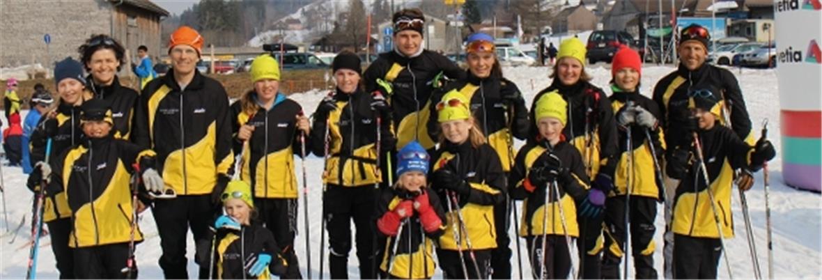 Team JO Zweisimmen im Toggenburg.