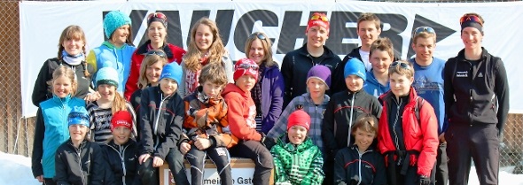 Team Zweisimmen am Feutersoeyer-Langlauf