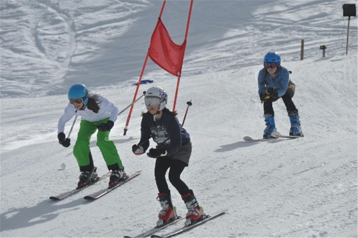 Teamspirit beim Skicross