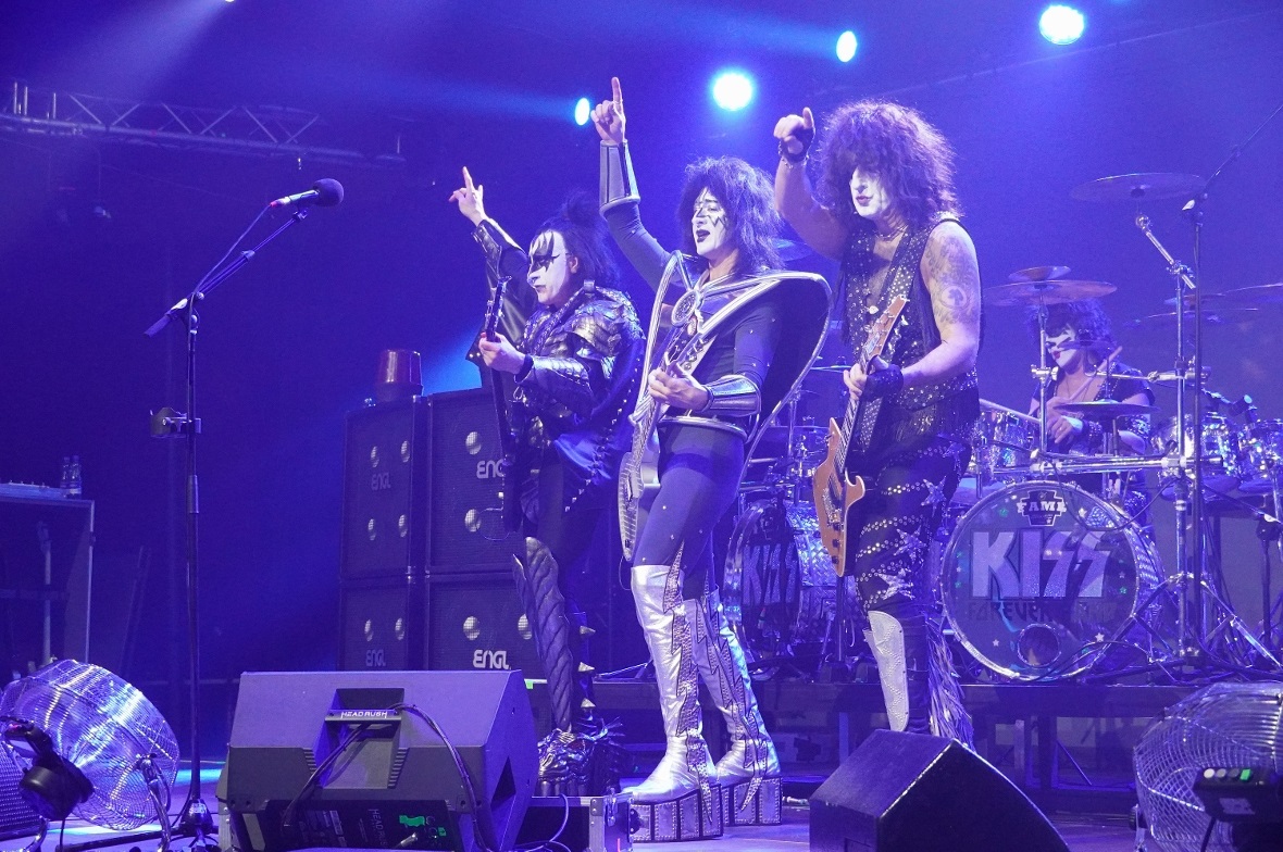 The Kiss Forever Tribute Band brachte das Publikum auf den Siedepunkt.