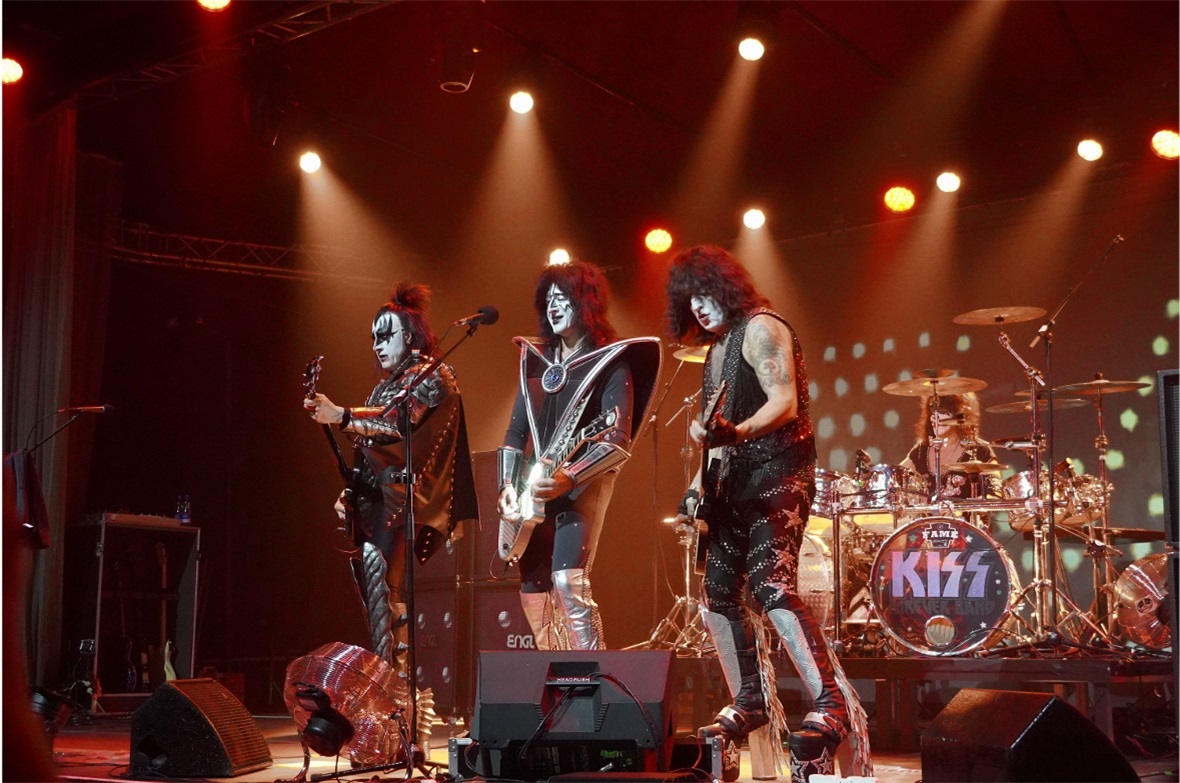 The Kiss Forever Tribute Band brachte das Publikum auf den Siedepunkt.