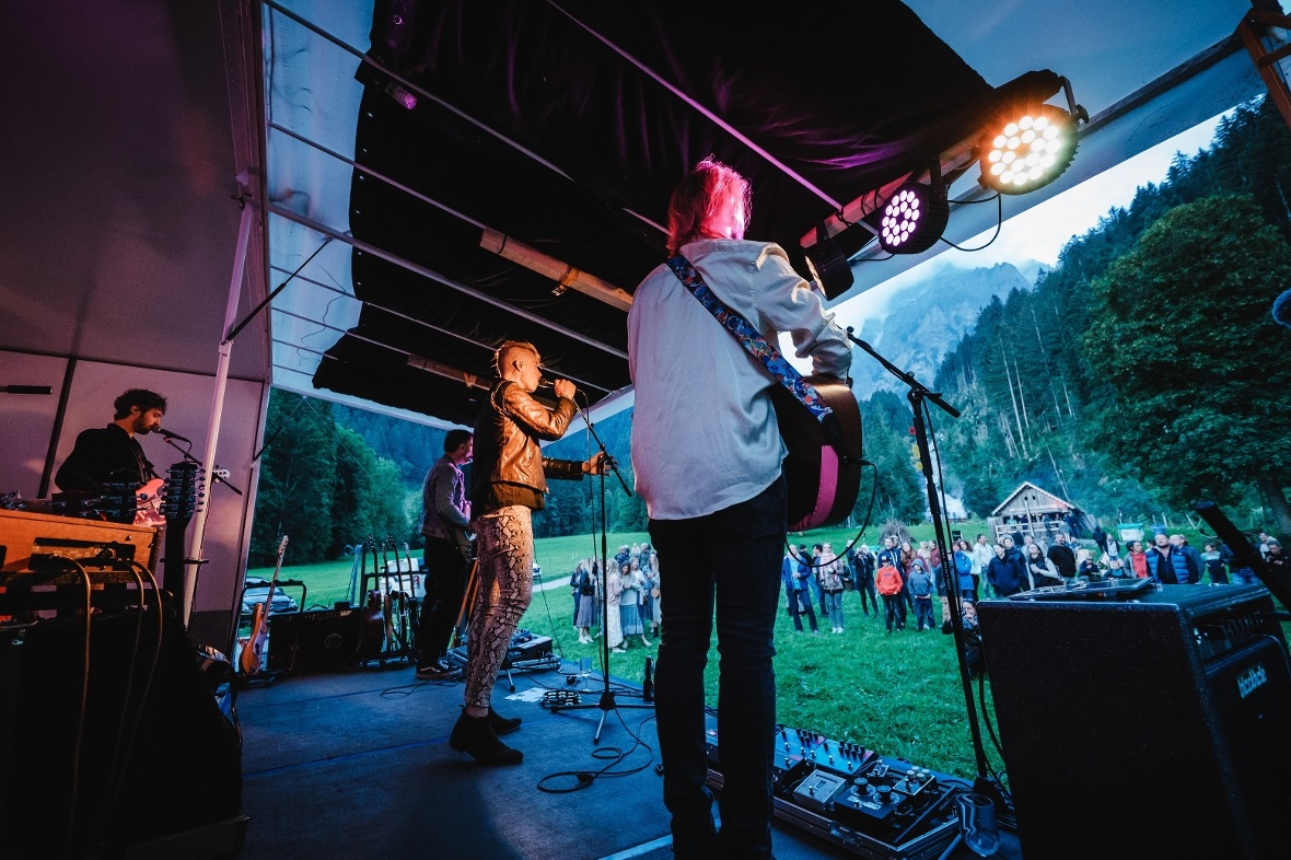 The Souls bei ihrem Auftritt am Live At The Falls 2021.