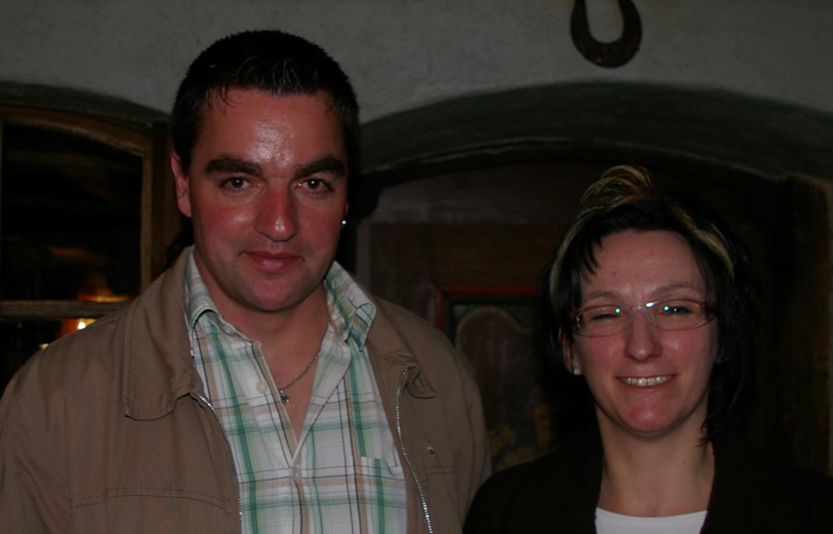 Thomas Knutti mit Petra Linder.