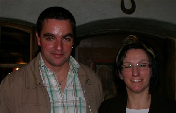 Thomas Knutti mit Petra Linder.