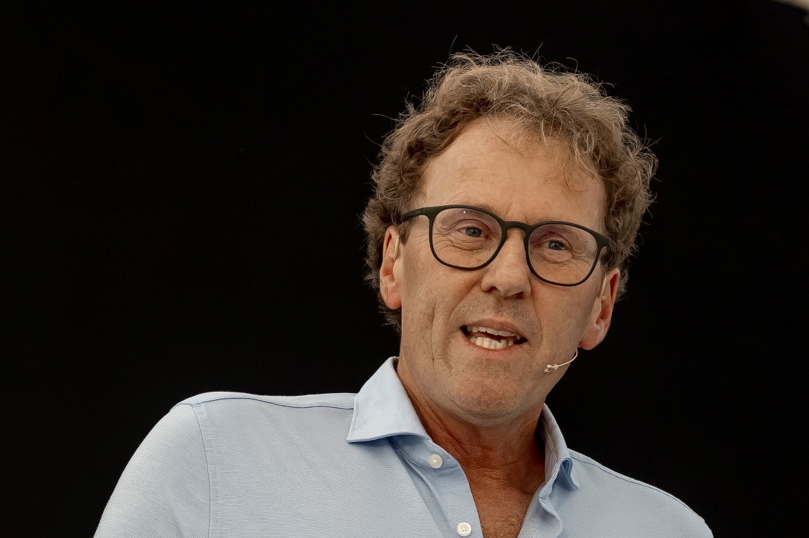 Thomas Richli, Präsident des Verwaltungrats Kraftwerk Augand AG freute sich das ...