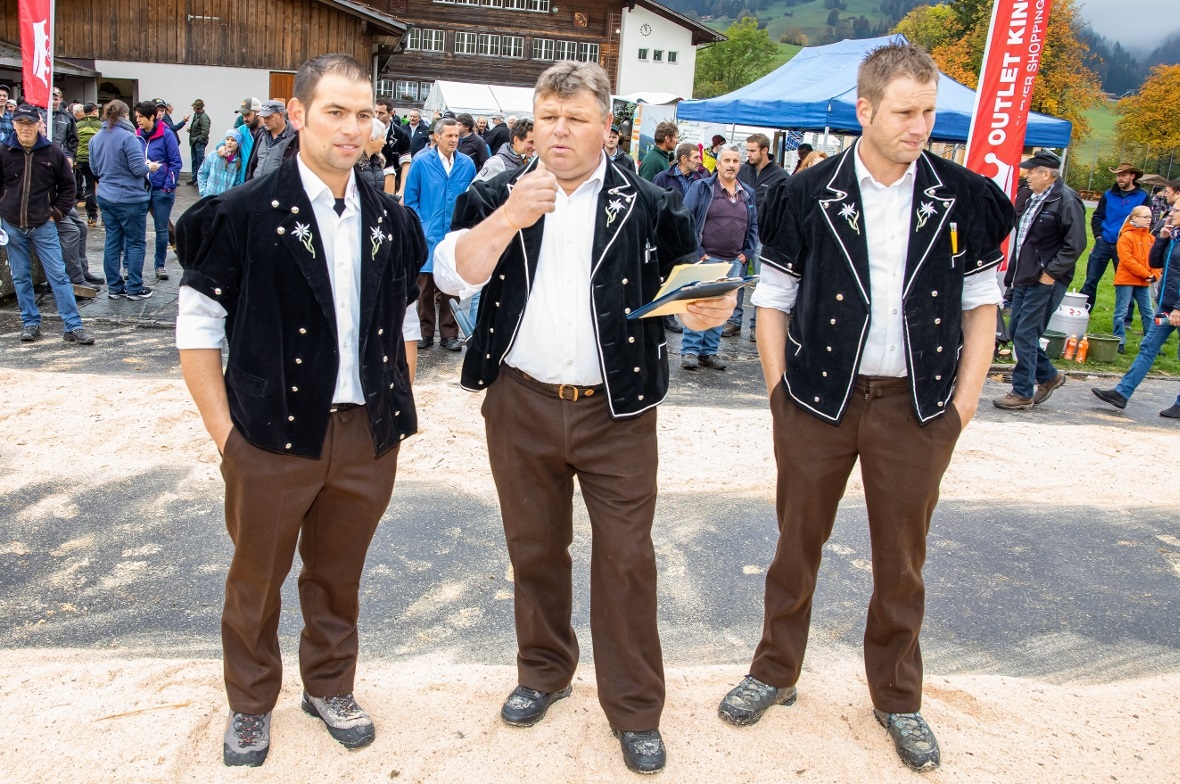 Thomas Theiler, Christian Aegerter und Michael Hasler waren die Experten am Sams...