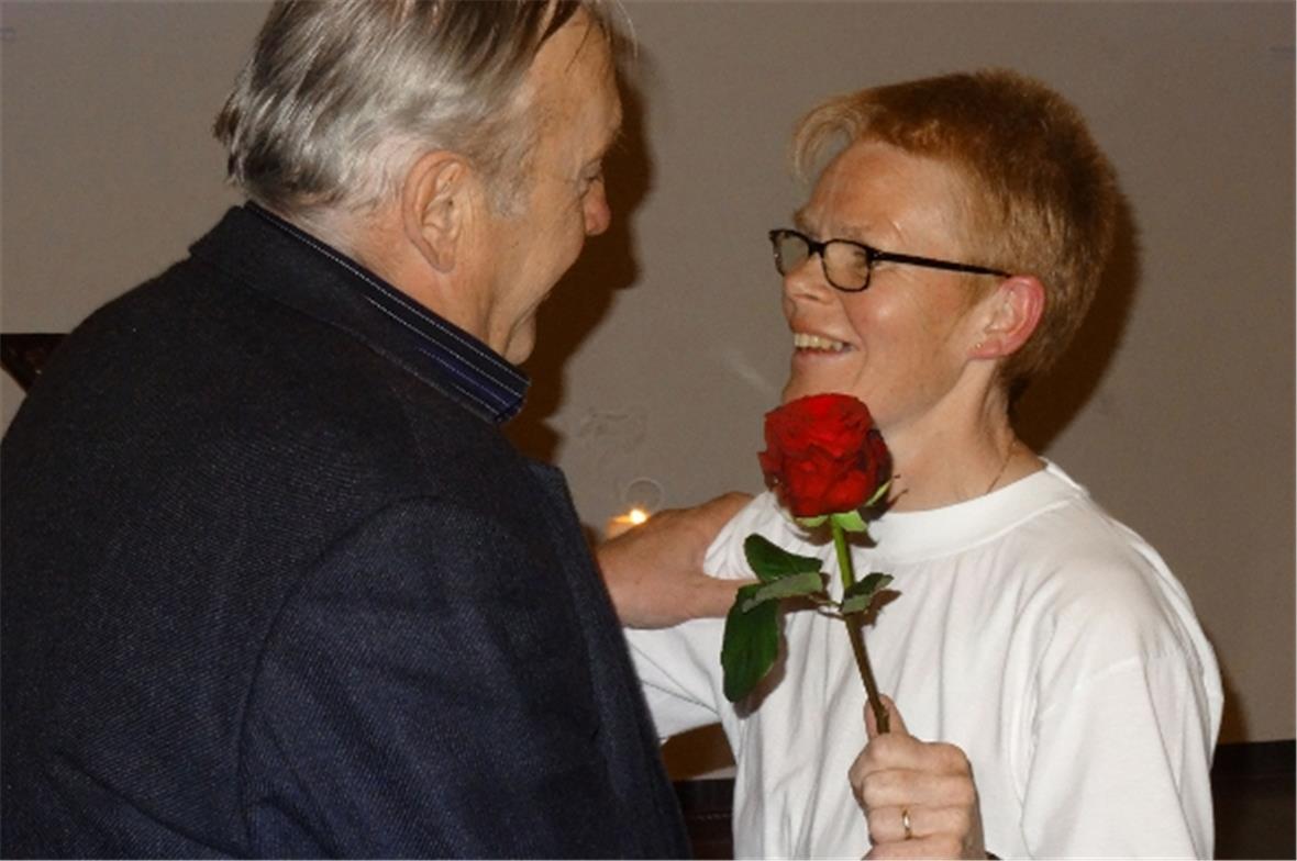 Thomas Walker mit seiner Frau Ada.