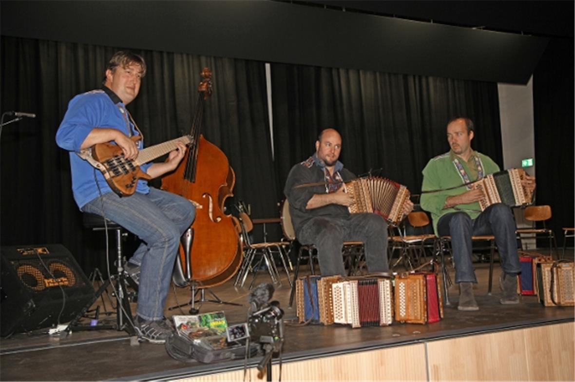 Thürler Mosimann spielten zum Tanz auf.