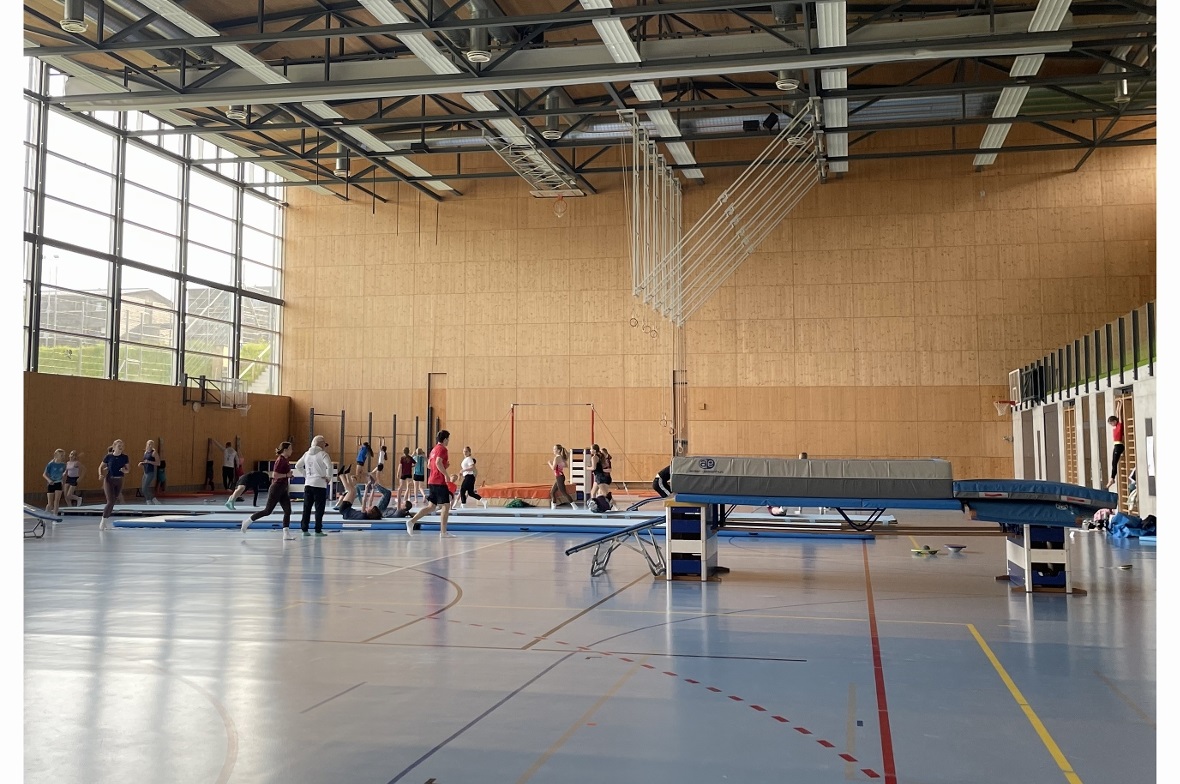 Tolle Turnhalle.