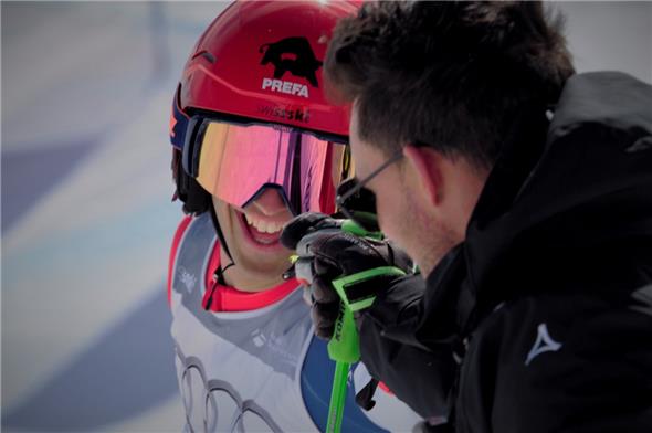 Trainer Walter Alber & Gil.