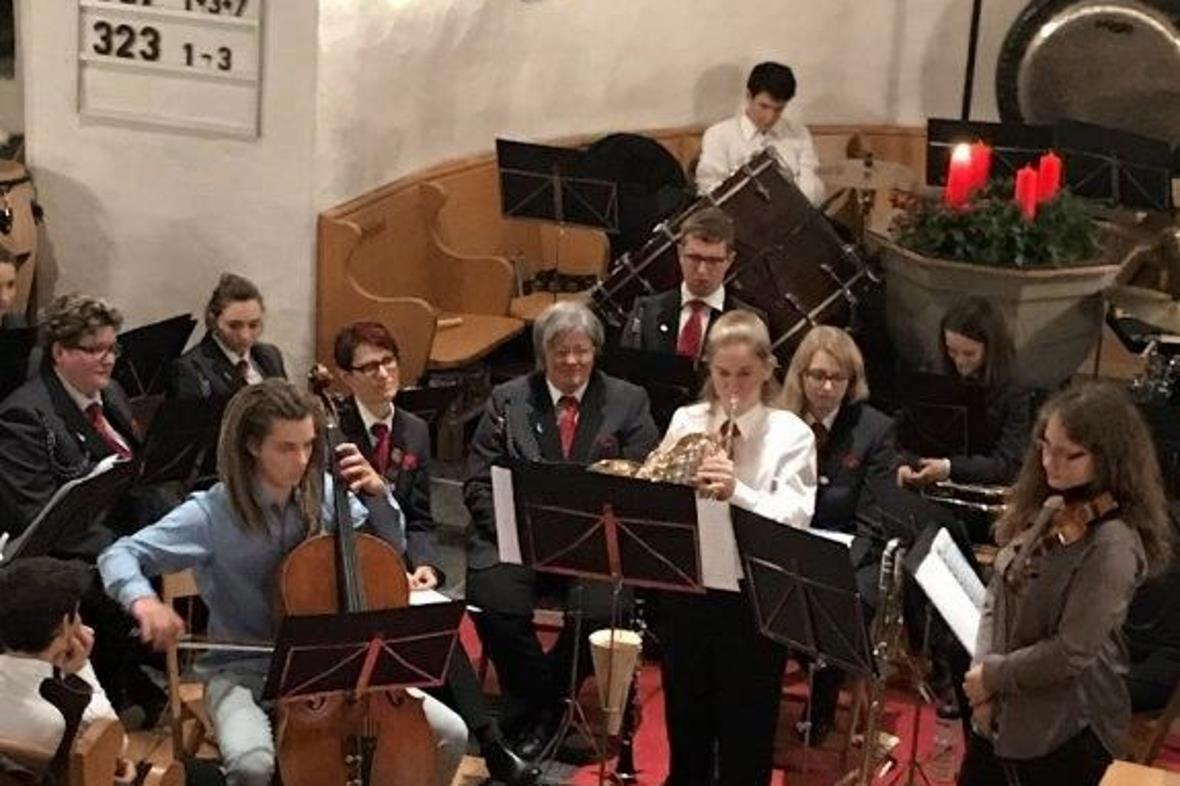 Trio Manuel Bigler, Cello; Andrea Huber, Waldorn und Anja Pieren, Violine.